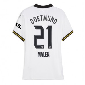 Borussia Dortmund Donyell Malen #21 Tredjetröja Dam 2024-25 Kortärmad